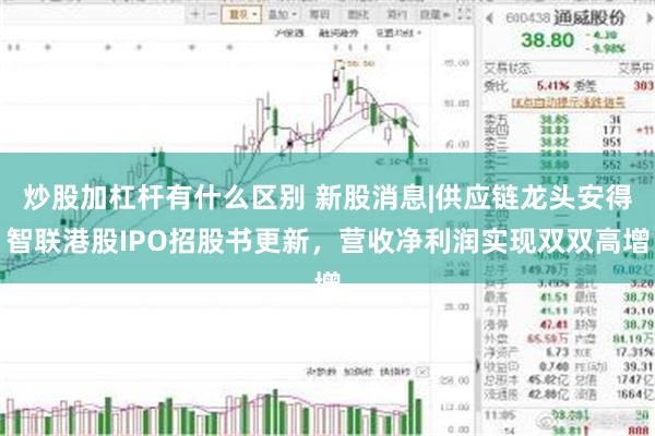 炒股加杠杆有什么区别 新股消息|供应链龙头安得智联港股IPO招股书更新,营收净利润实现双双高增