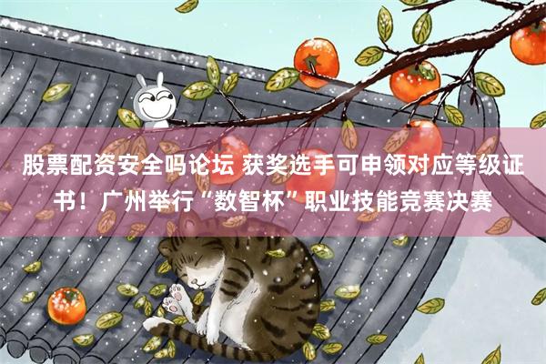 股票配资安全吗论坛 获奖选手可申领对应等级证书！广州举行“数智杯”职业技能竞赛决赛