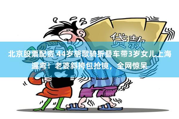 北京股票配资 44岁胡歌骑折叠车带3岁女儿上海遛弯！老婆斜挎包抢镜，全网惊呆